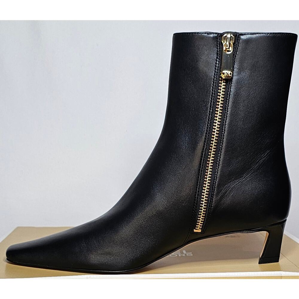 Michael Kors Cosmo Leather Kitten Boot - Picture 7 of 10
